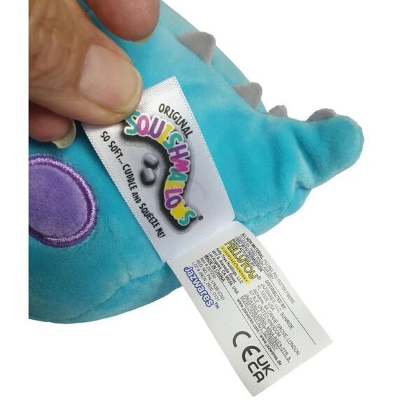 Squishmallows Sully Disney Pixar 6.5" Soft Plush KellyToy Toy Stuffed NWOT - Picture 7 of 7